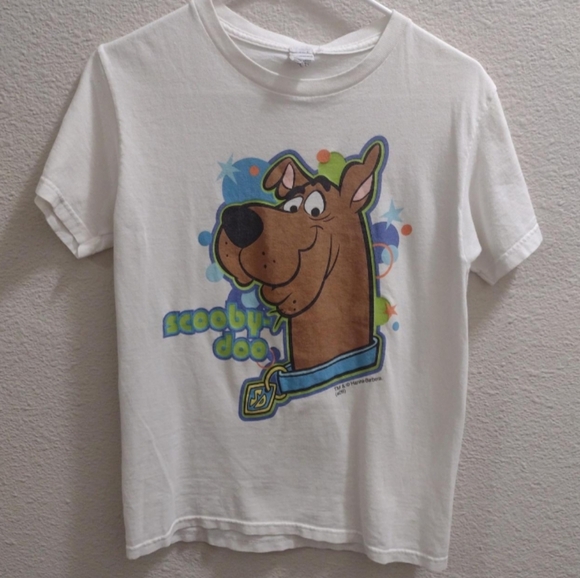 Vintage Scooby-Doo Cartoon Men's White T-shirt - Picture 1 of 4
